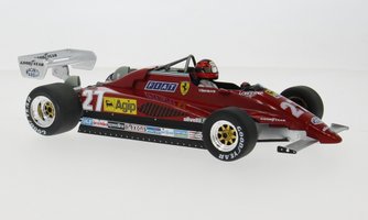 Ferrari 126C2 Formula 1 GP Monaco 1982 #27